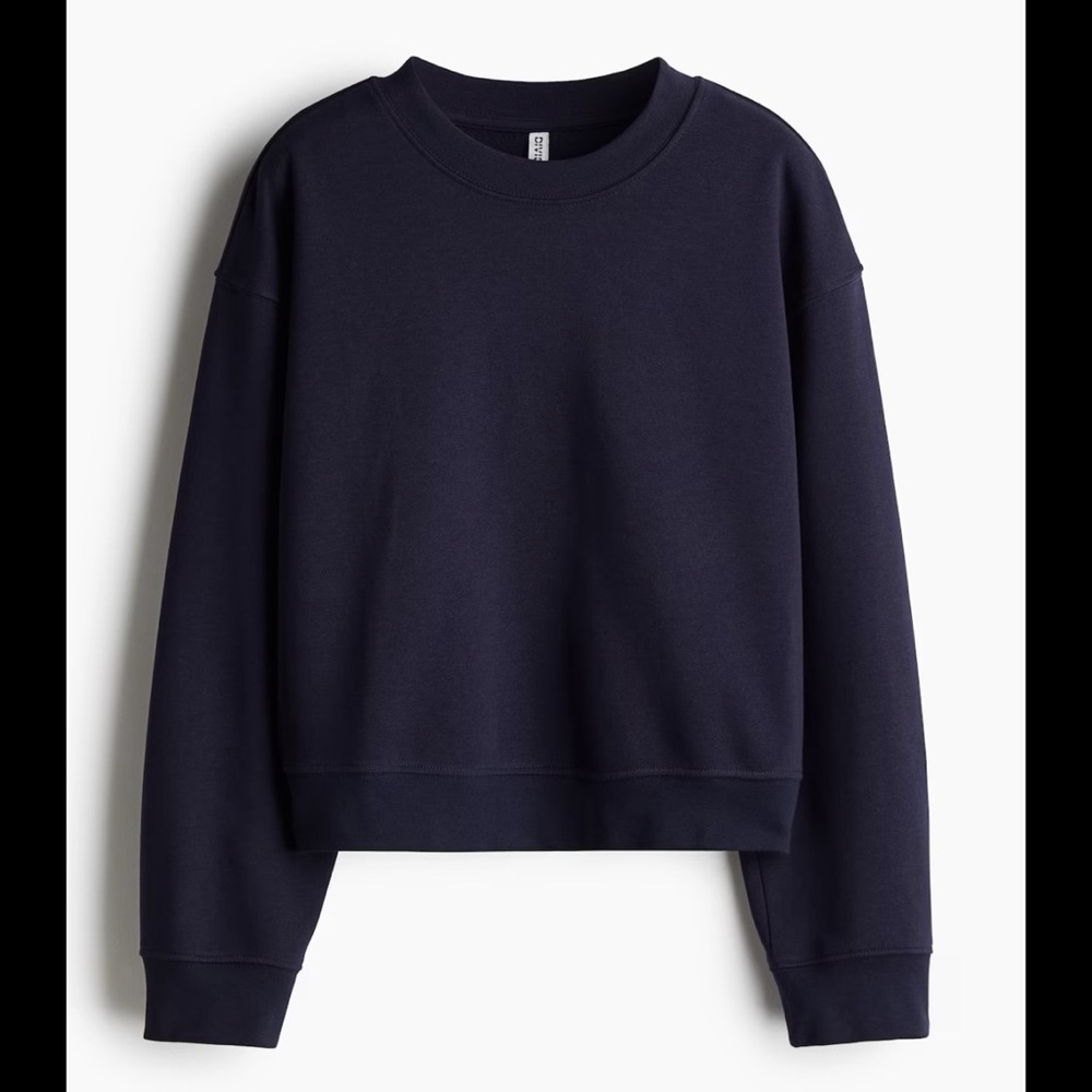 💙H&M Basics Crewneck- Navy Blue💙